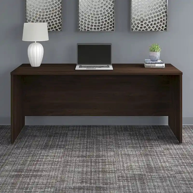 72W x 24D Credenza Desk for Home Office