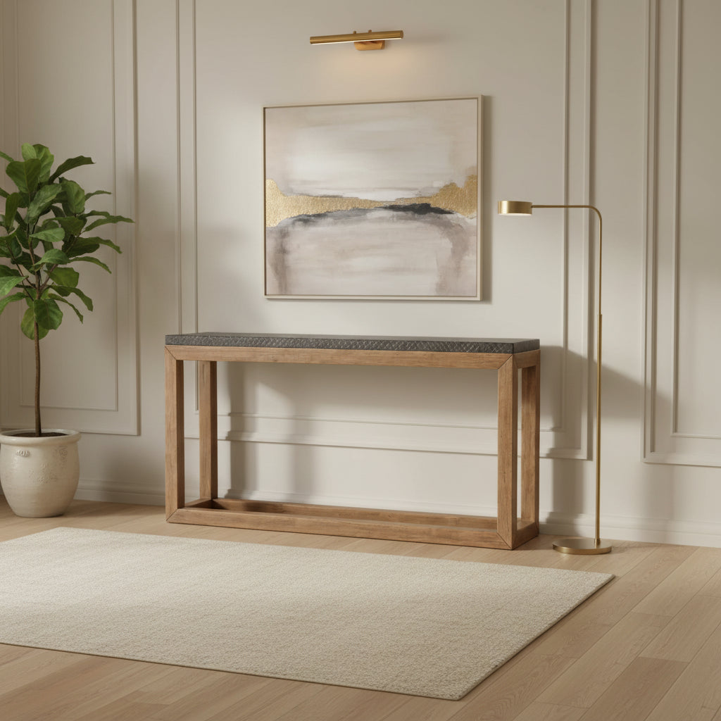 Hooker Furniture 6700-80151-99 Big Sky 14 Wide Wood Console Table