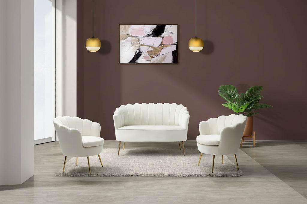 Xabier 52 in. 3 Piece Living Room Set by HULALA HOME