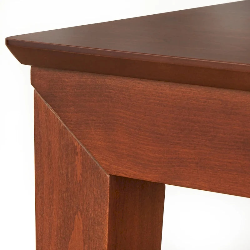 Walnut Rectangle Dining Table, Seats 6, Mid-Century Modern