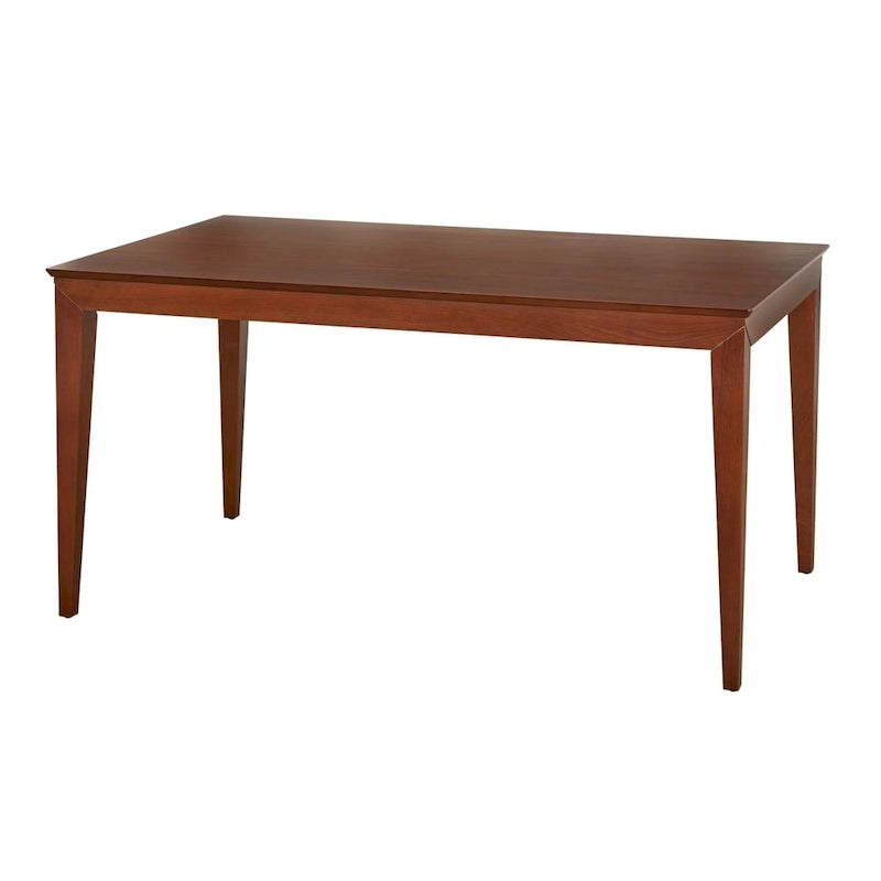 Walnut Rectangle Dining Table, Seats 6, Mid-Century Modern