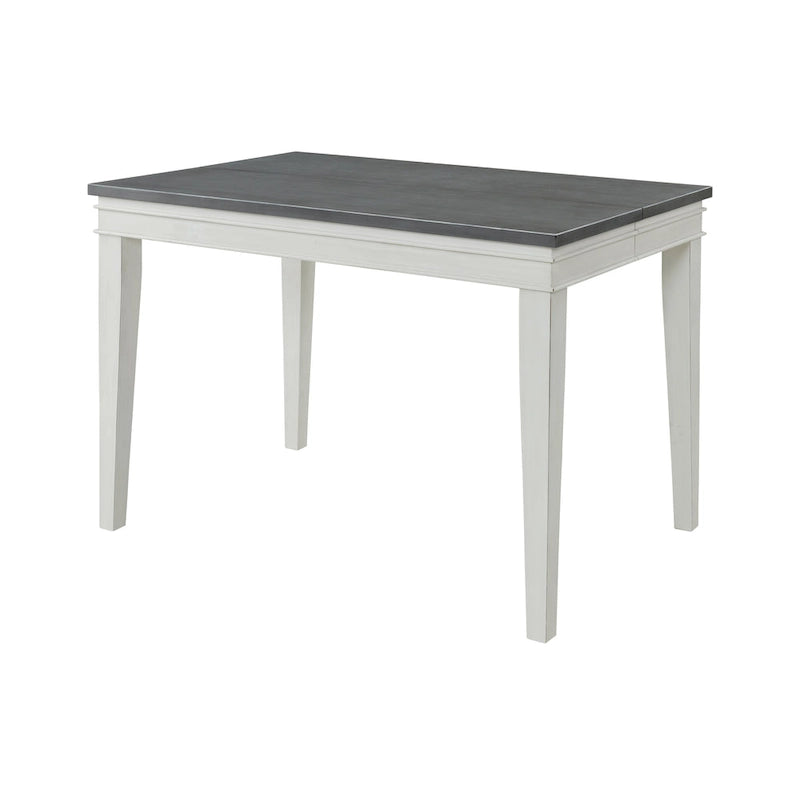 Coastal Counter Height Extendable Dining Table with Leaf