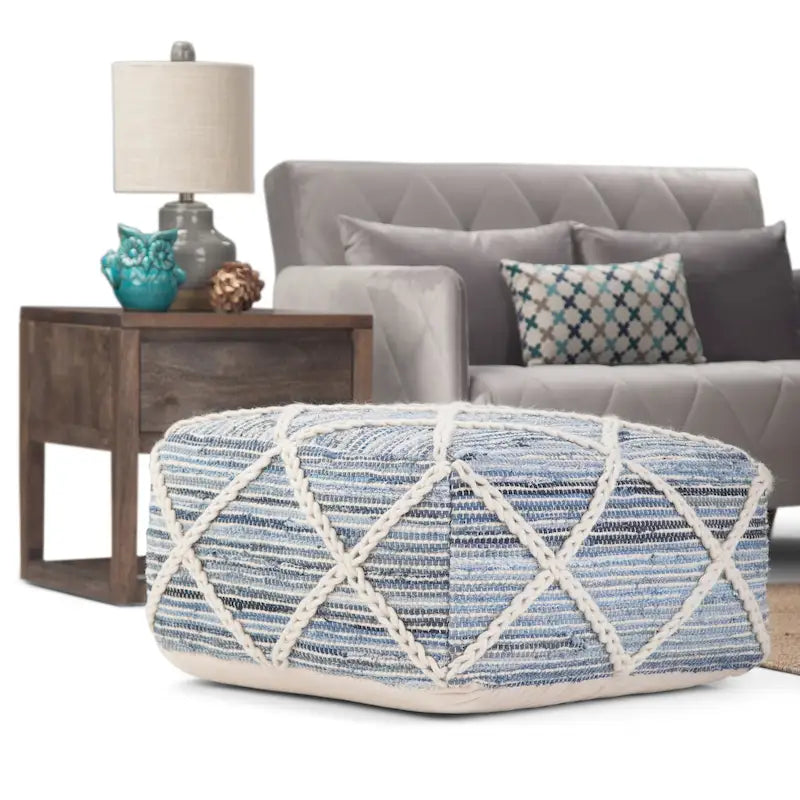 Woodley Square Pouf