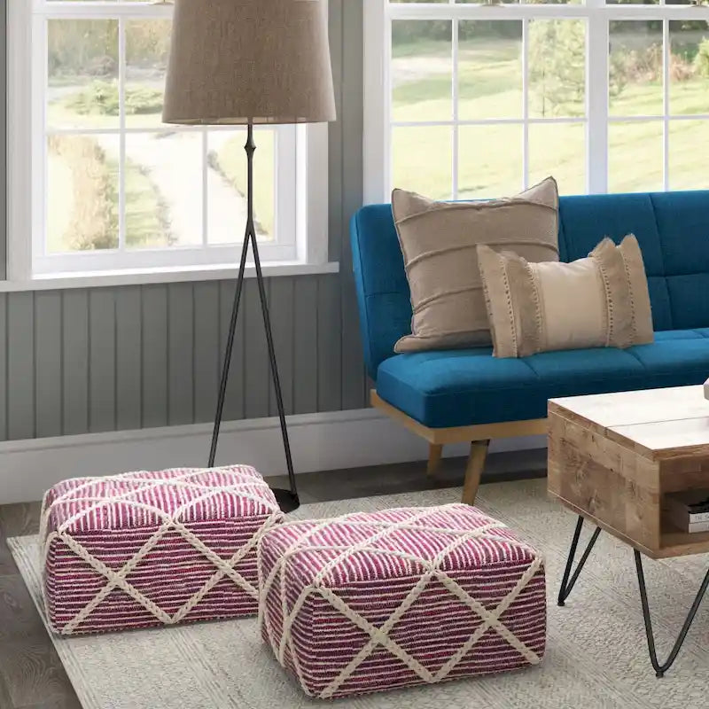 Woodley Square Pouf