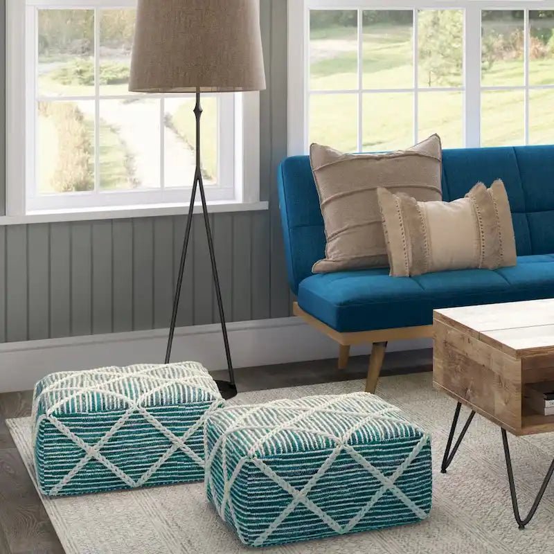 Woodley Square Pouf