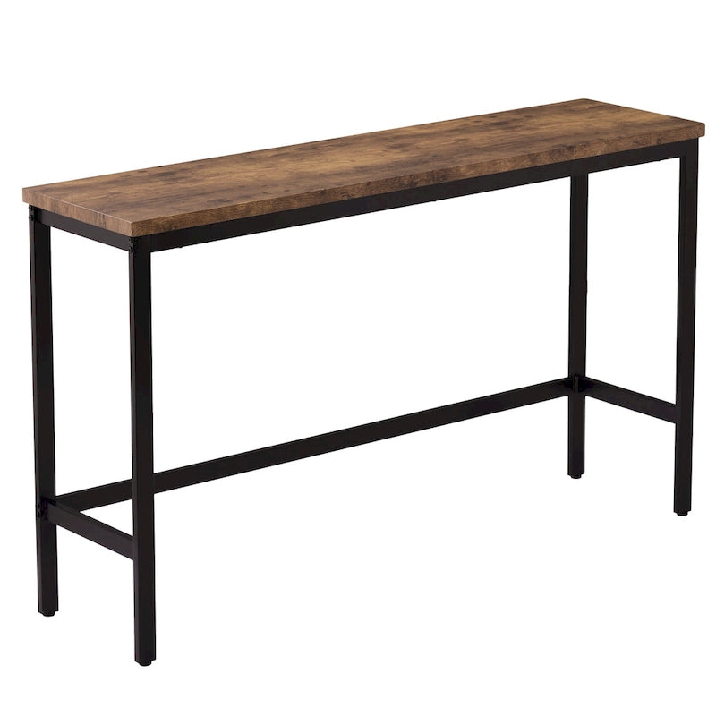 Counter Height Extra Long Dining Table Set