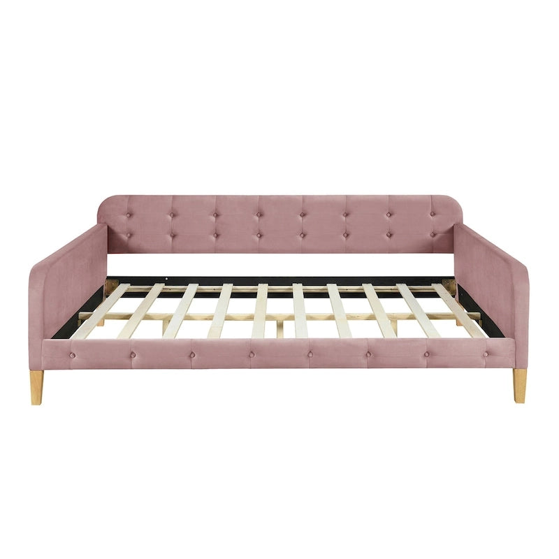 Full Size Upholstered Dayed with 4 Support Legs