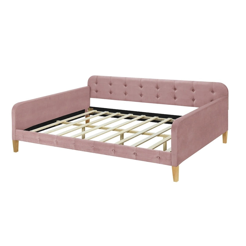Full Size Upholstered Dayed with 4 Support Legs